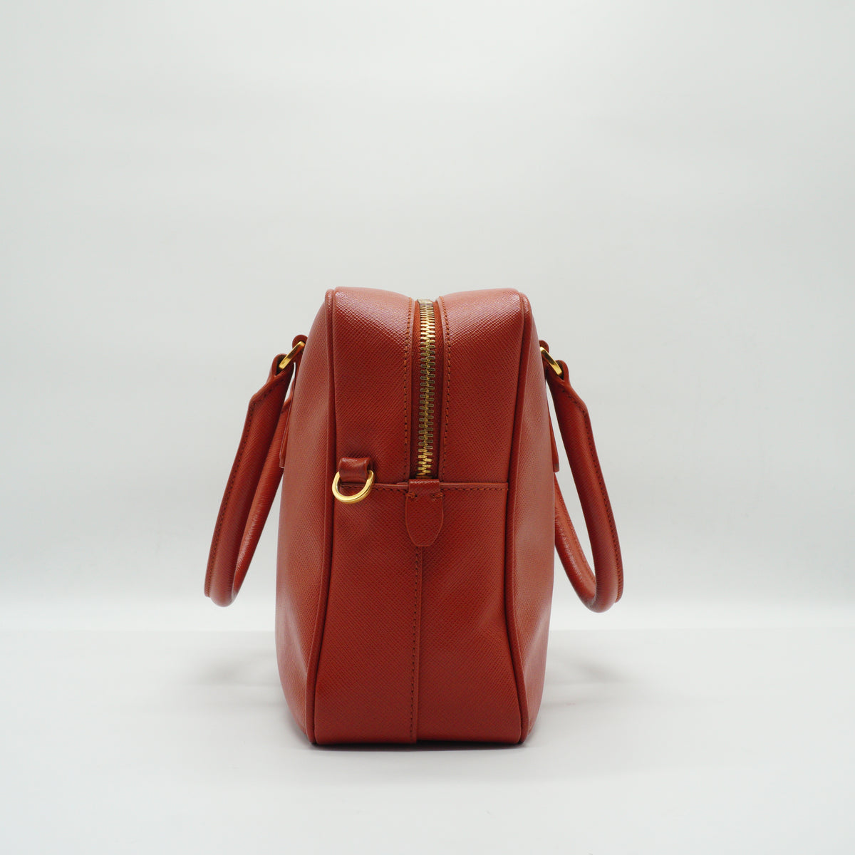 Prada	Saffiano Lux Top Handle Baulleto Bag Medium GHW