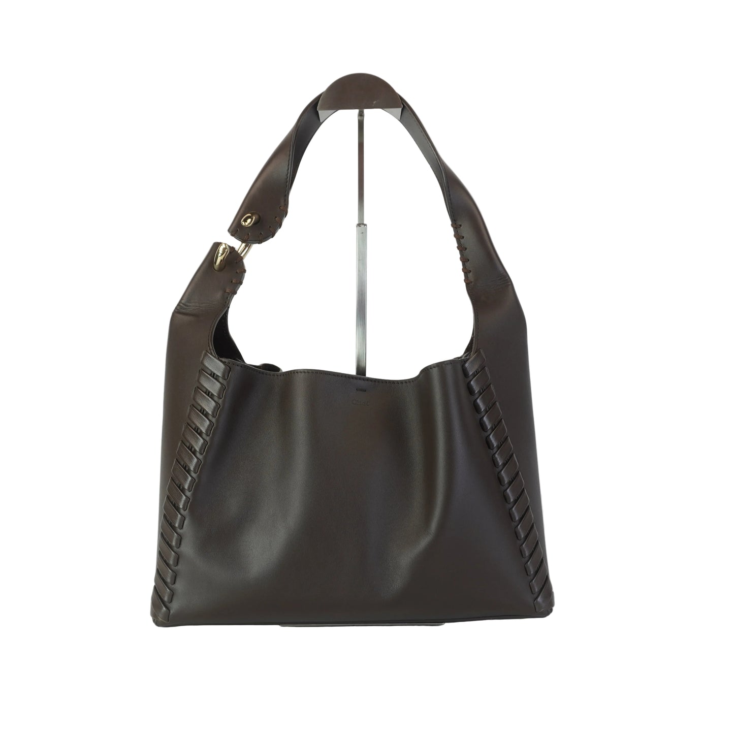 Chloe Mate Hobo Bold Brown