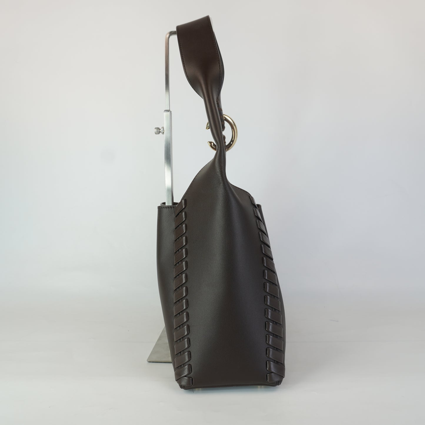 Chloe Mate Hobo Bold Brown