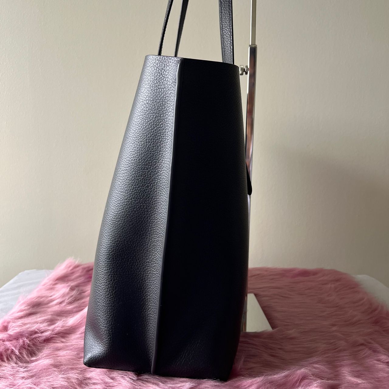 Coach Mollie Tote Black – 10.5"H x 13"L x 5"W