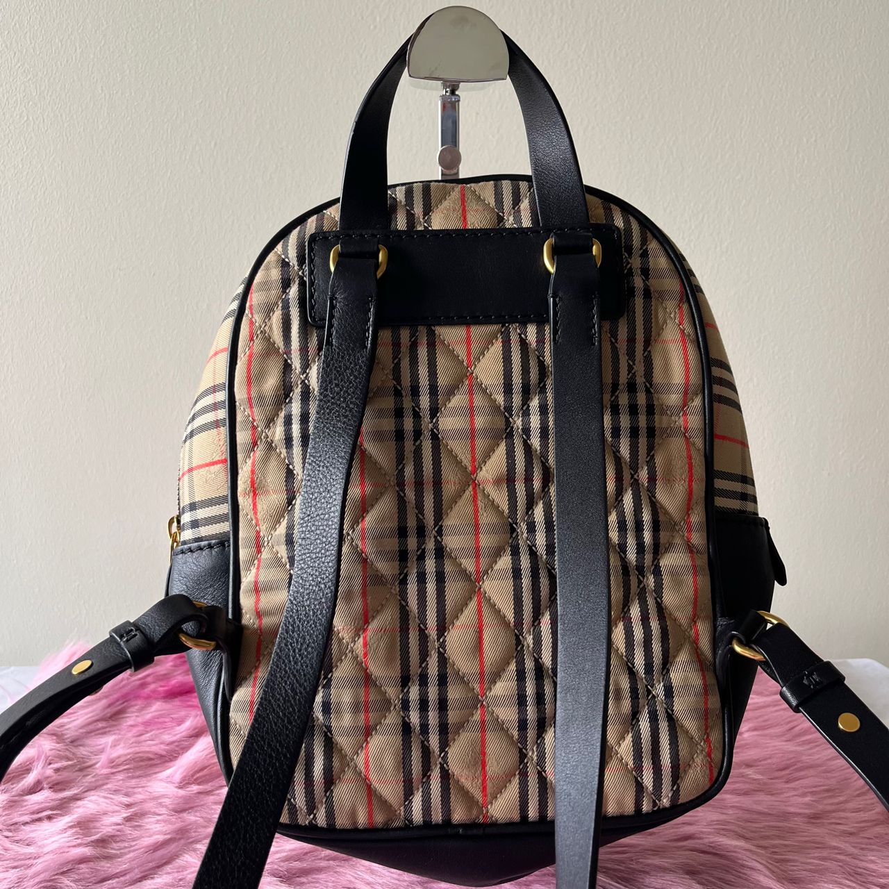 Burberry Small Backpack – 13"H x 9.5"L x 5.5"W
