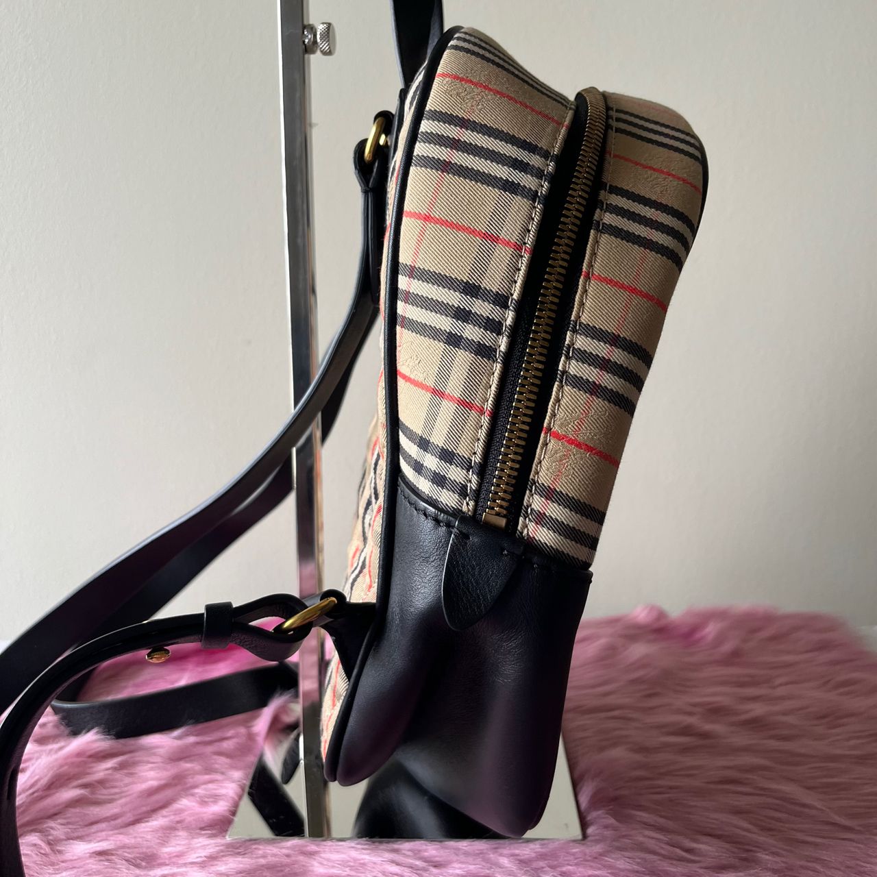Burberry Small Backpack – 13"H x 9.5"L x 5.5"W