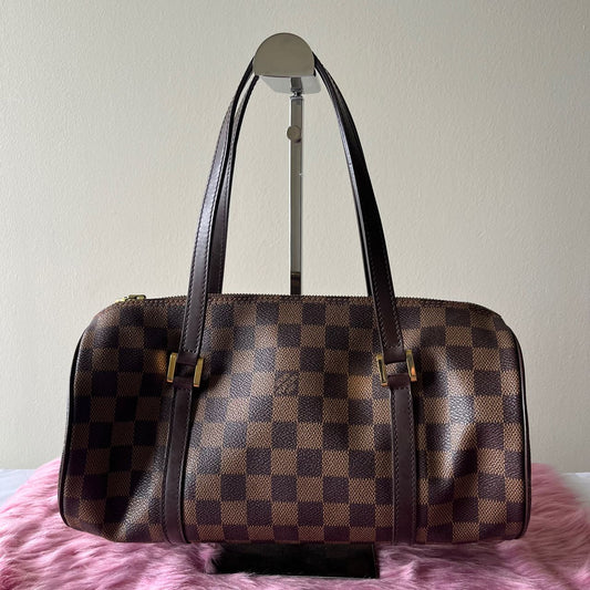 Louis Vuitton Papillon Damier Ebene – 5.1"H x 11.8"L x 5.1"W