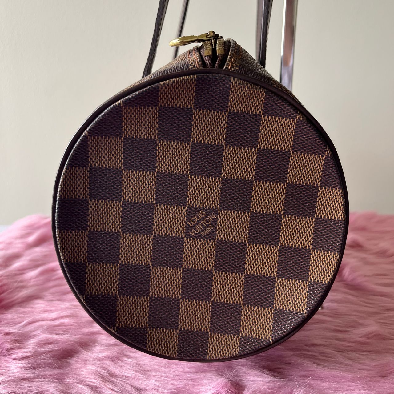 Louis Vuitton Papillon Damier Ebene – 5.1"H x 11.8"L x 5.1"W