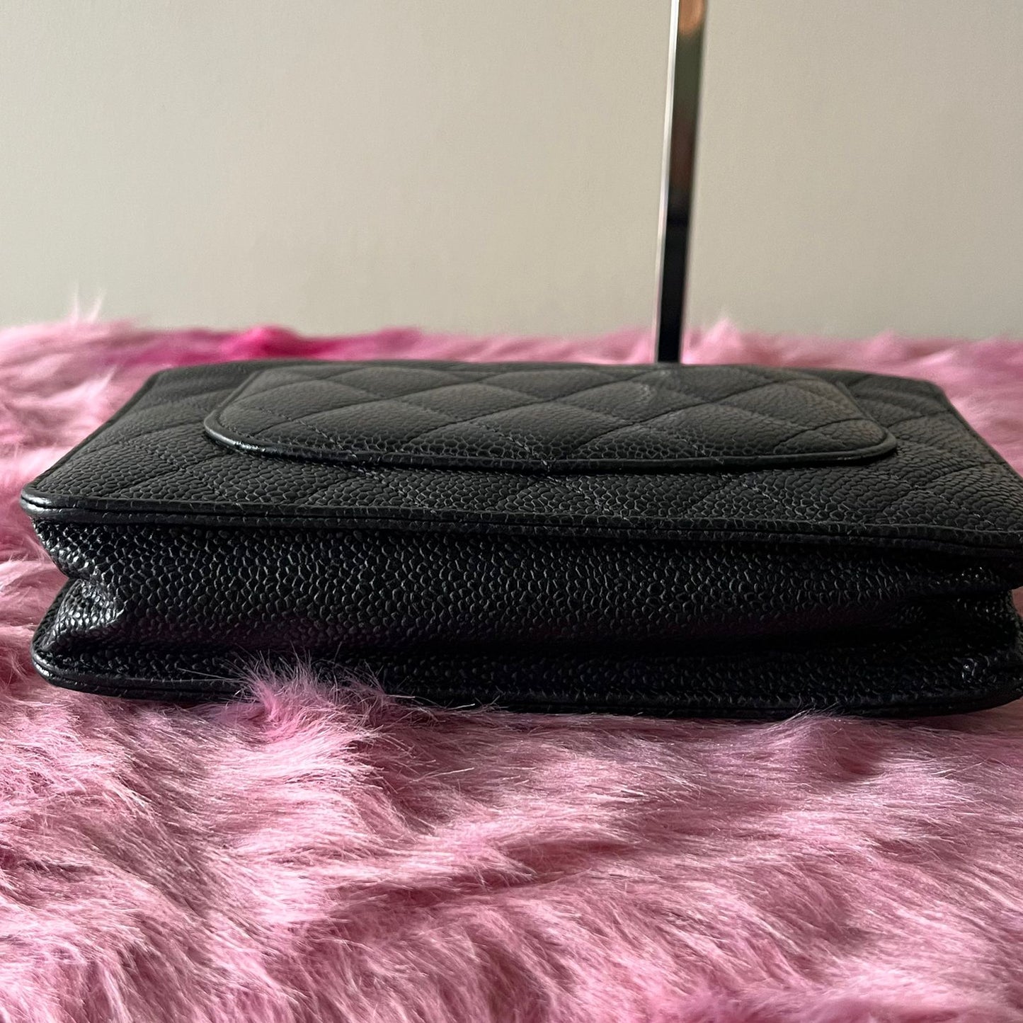Chanel Wallet on Chain Black – 5"H x 7.5"L x 1.5"W