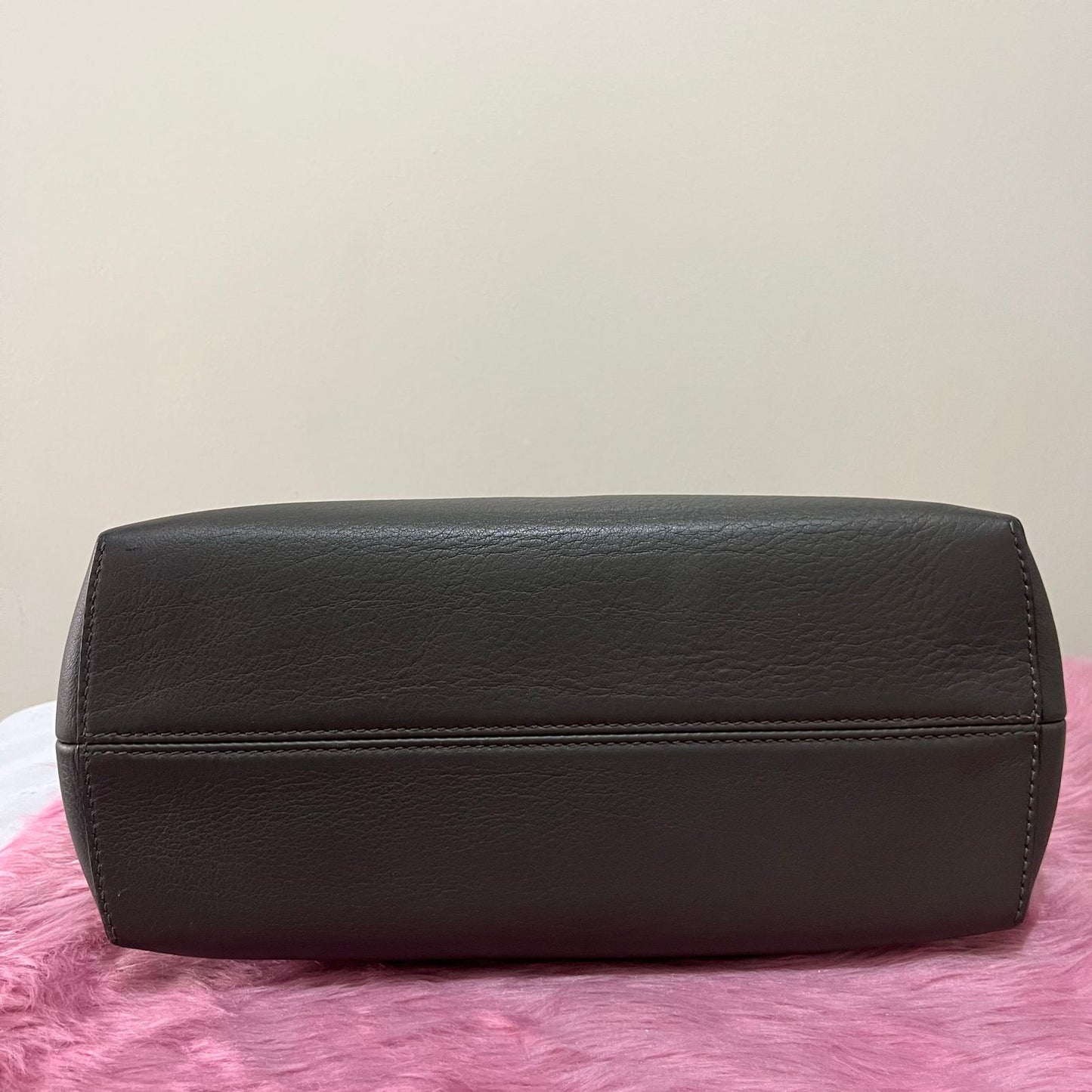 Fendi Boston By The Way Bag Gray – 8"H x 12"L x 6"W