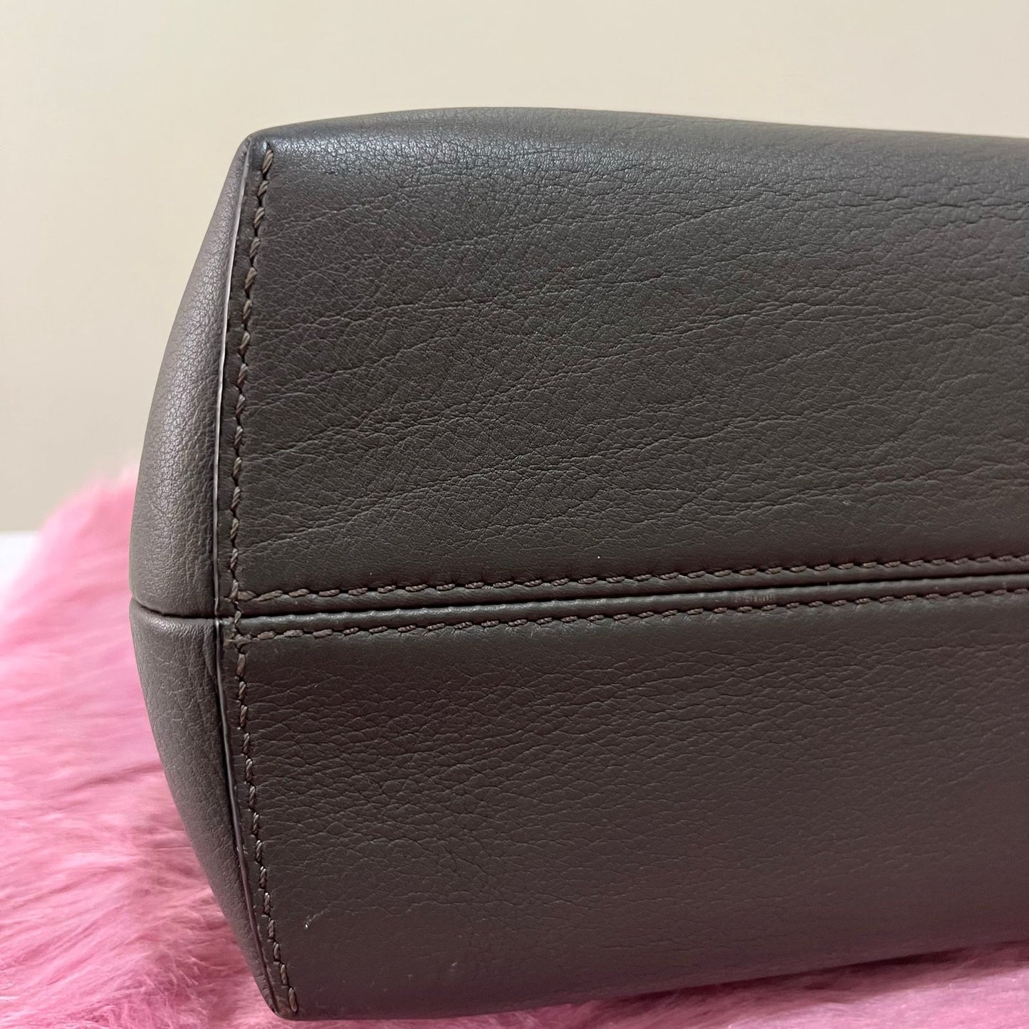 Fendi Boston By The Way Bag Gray – 8"H x 12"L x 6"W