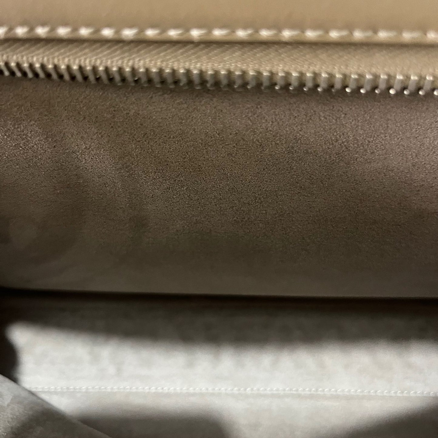 Fendi Dotcom Beige/Orange – 9"H x 12"L x 5.5"W