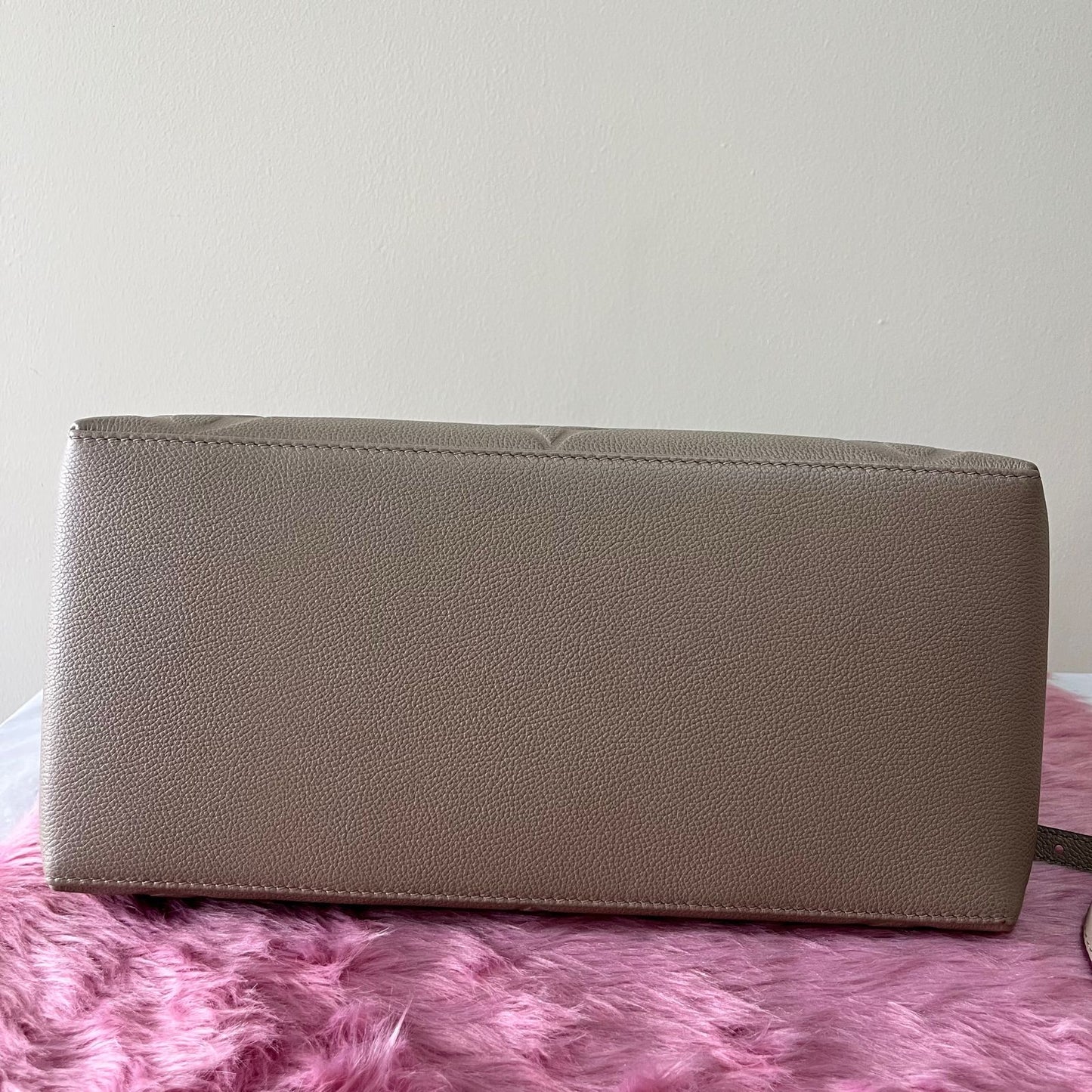 Louis Vuitton Grand Palais Monogram Empreinte Beige – 9.4"H x 13"L x 5.5"W