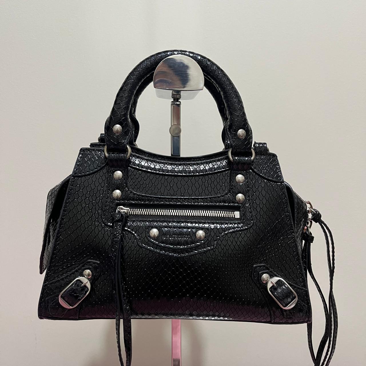 Balenciaga Classic City Mini Black – 6.2"H x 9.4"L x 3.1"W