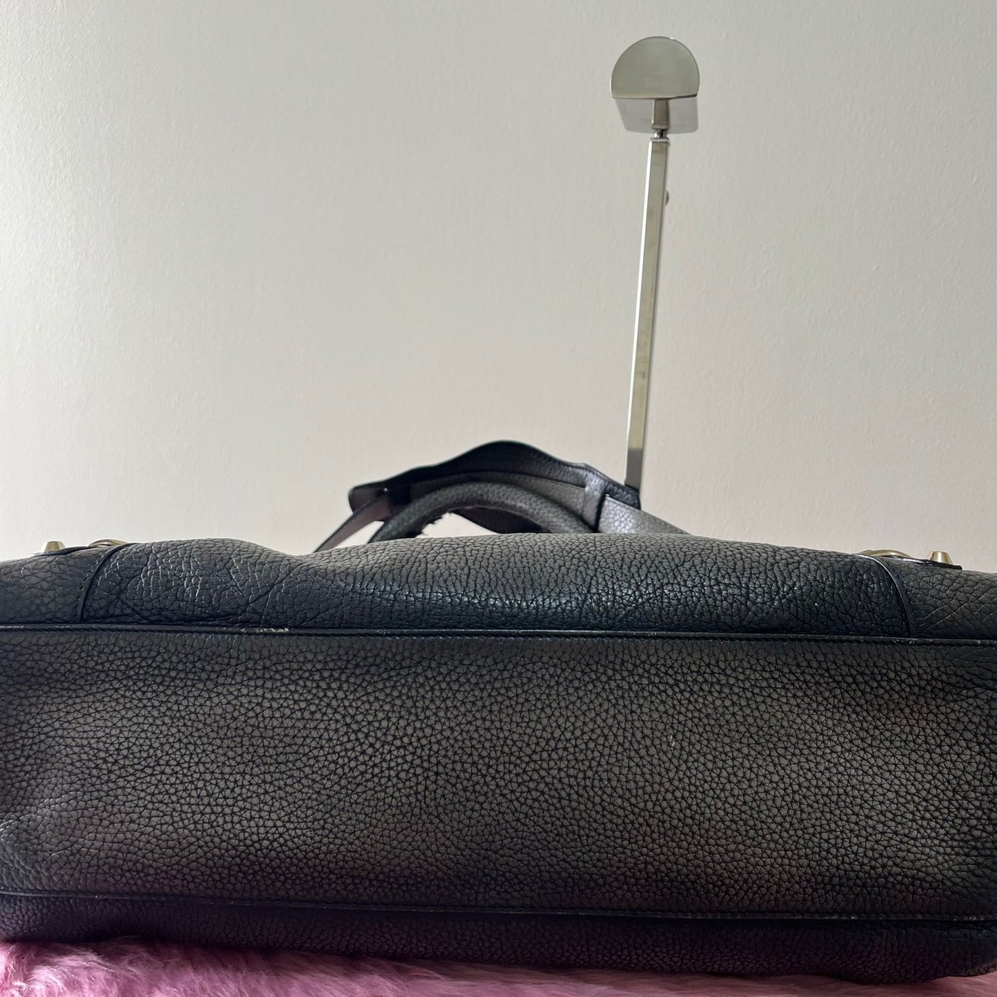 Balenciaga City Medium Metallic Gray – 10"H x 15"L x 5.5"W