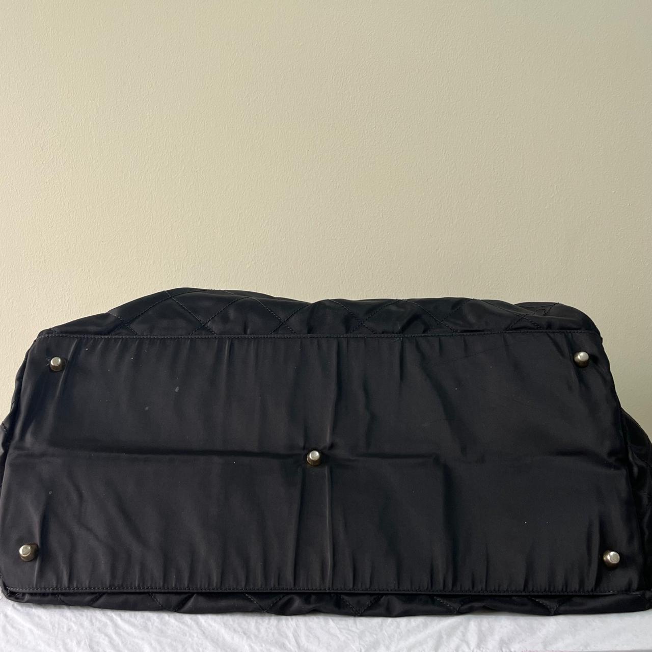 Prada Duffle Bag XL Black – 12"H x 20"L x 9"W
