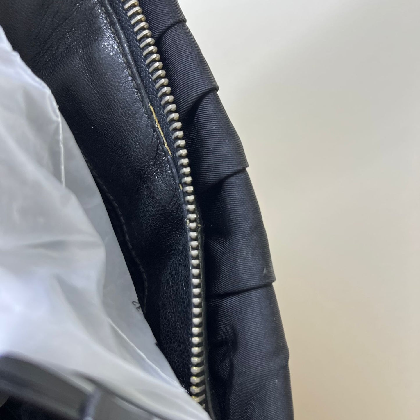 Prada Tessuto Gaufre Nylon Black – 8"H x 13"L x 5"W