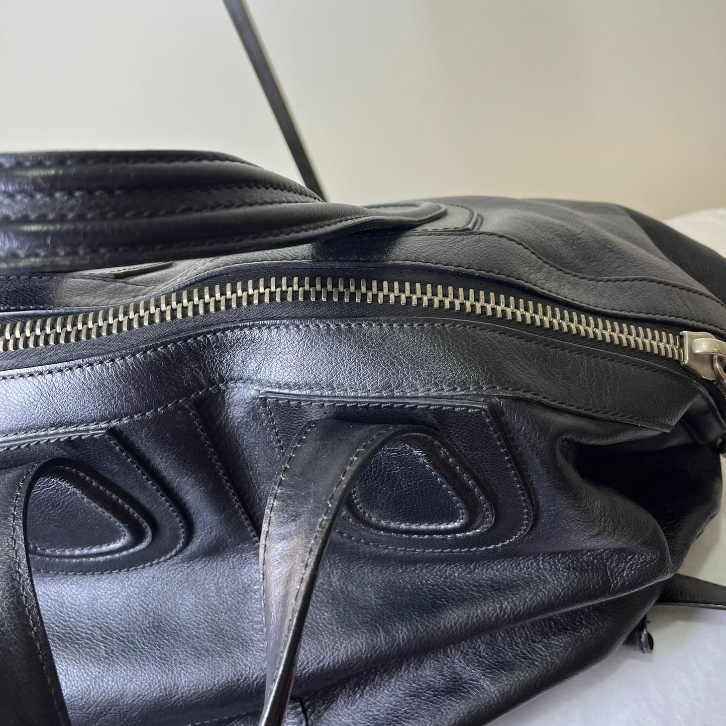 Givenchy Nightingale Medium Black – 9.5"H x 14.5"L x 5"W