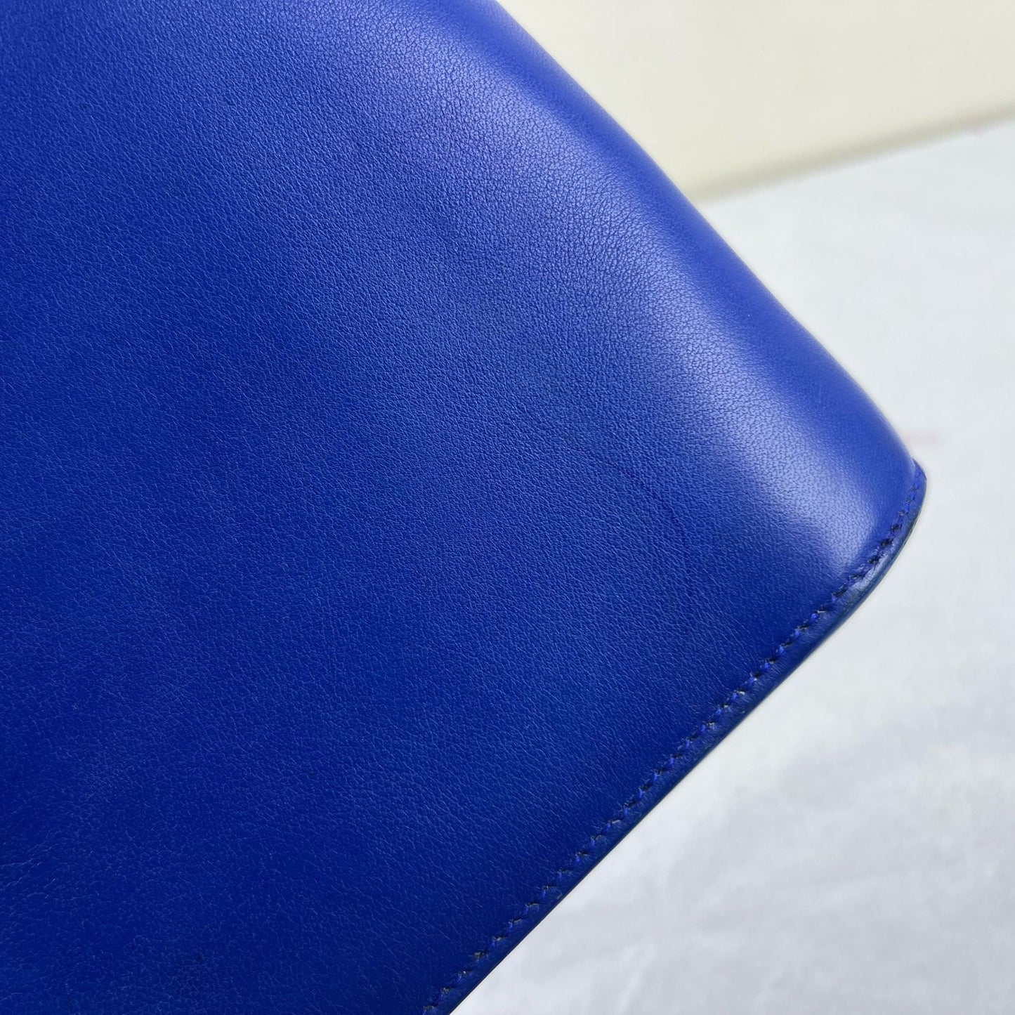 YSL Sac de Jour Blue – H10.5" x L12.5" x W6"