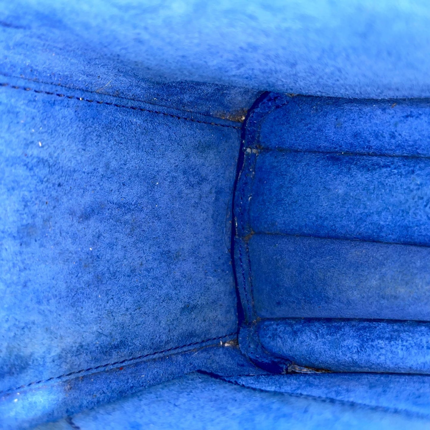YSL Sac de Jour Blue – H10.5" x L12.5" x W6"