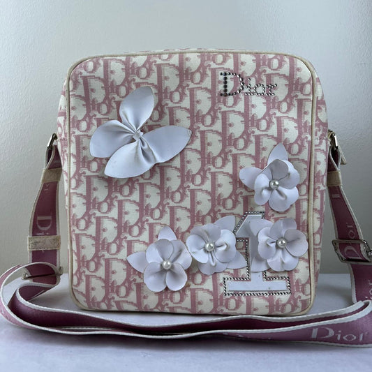 Dior Diorissimo Messenger Pink – 10"H x 13"L x 4"W
