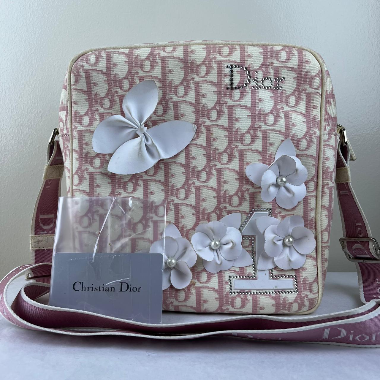 Dior Diorissimo Messenger Pink – 10"H x 13"L x 4"W