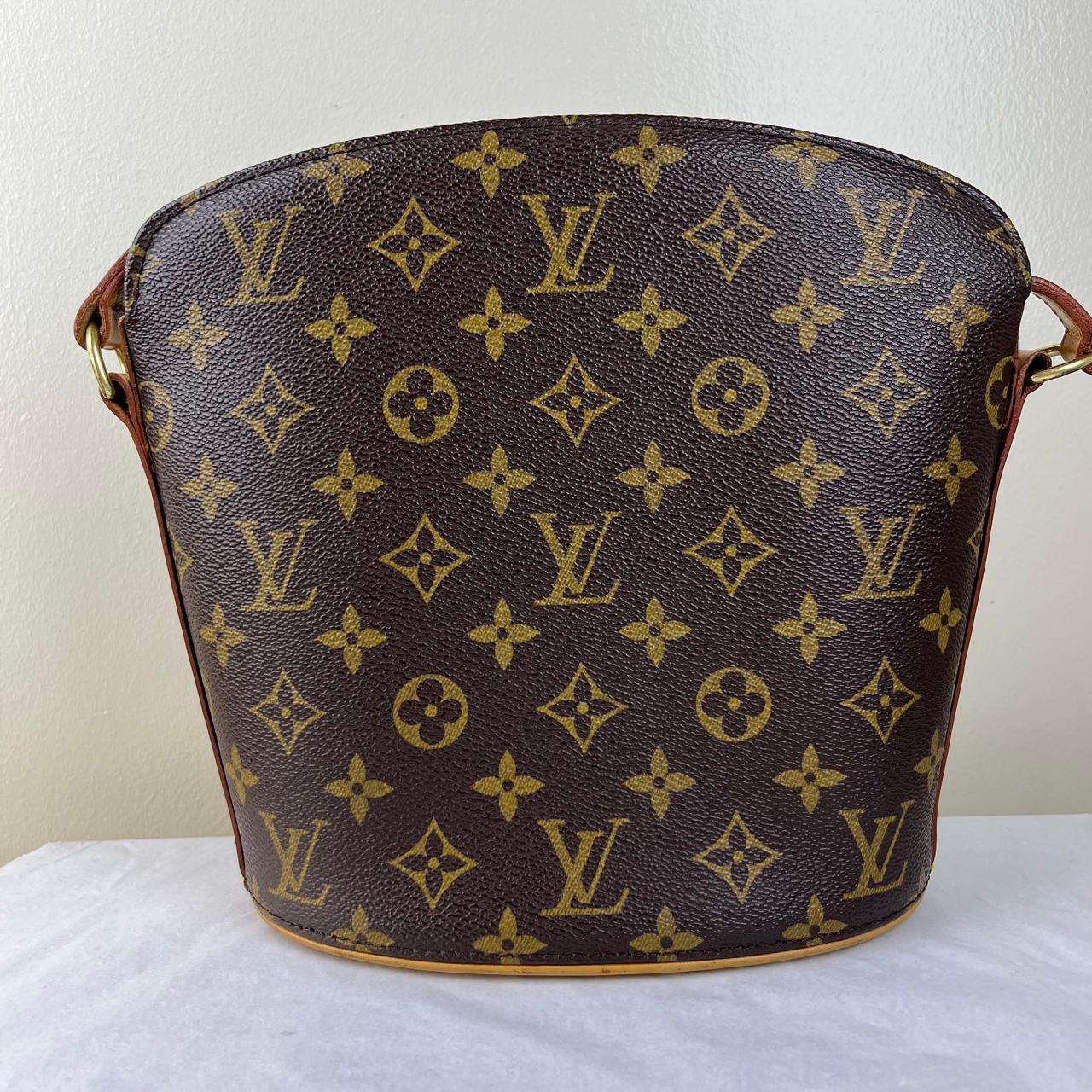 Louis Vuitton Drouot Monogram Canvas – H9.4" x L8.3" x W3.5"