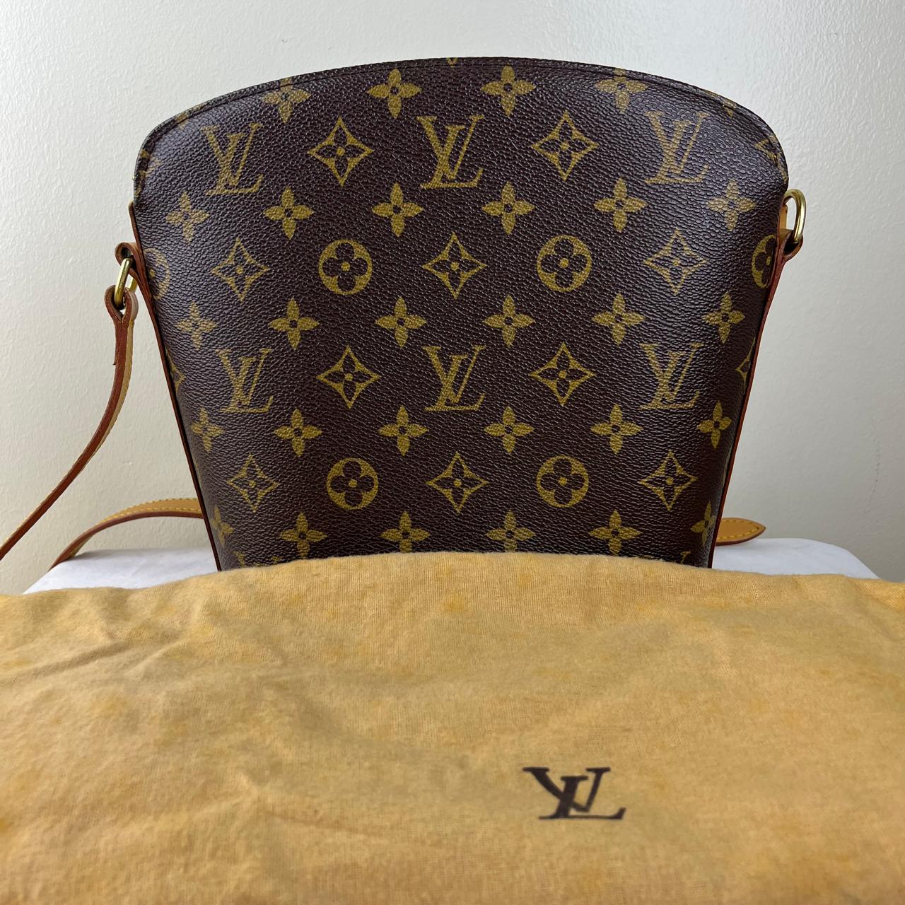 Louis Vuitton Drouot Monogram Canvas – H9.4" x L8.3" x W3.5"
