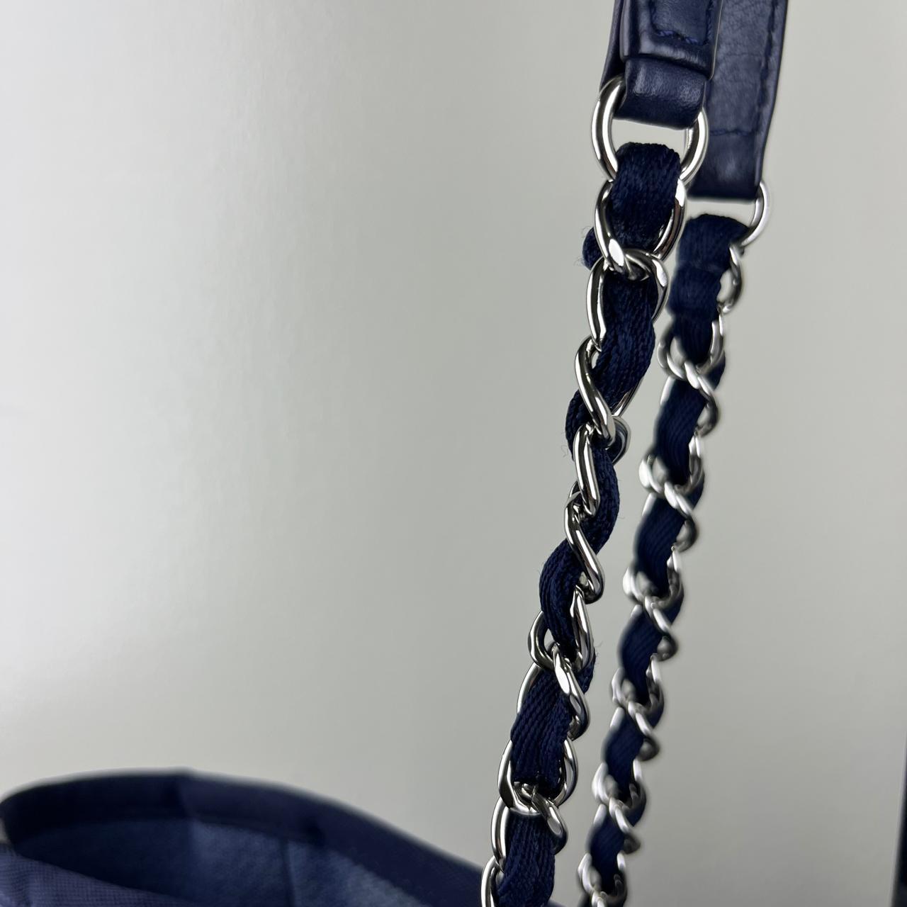 Chanel Deauville Blue – 11"H x 15"L x 6"W