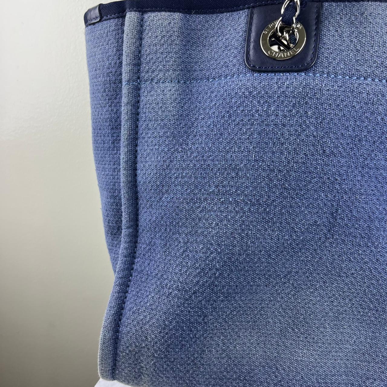 Chanel Deauville Blue – 11"H x 15"L x 6"W