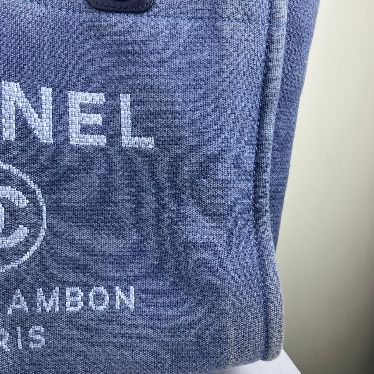 Chanel Deauville Blue – 11"H x 15"L x 6"W