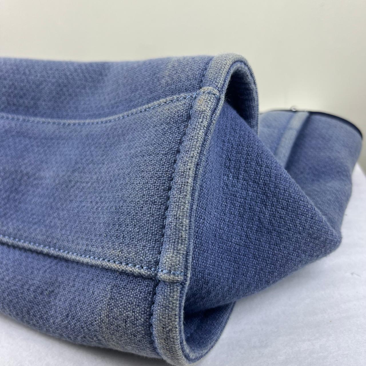 Chanel Deauville Blue – 11"H x 15"L x 6"W