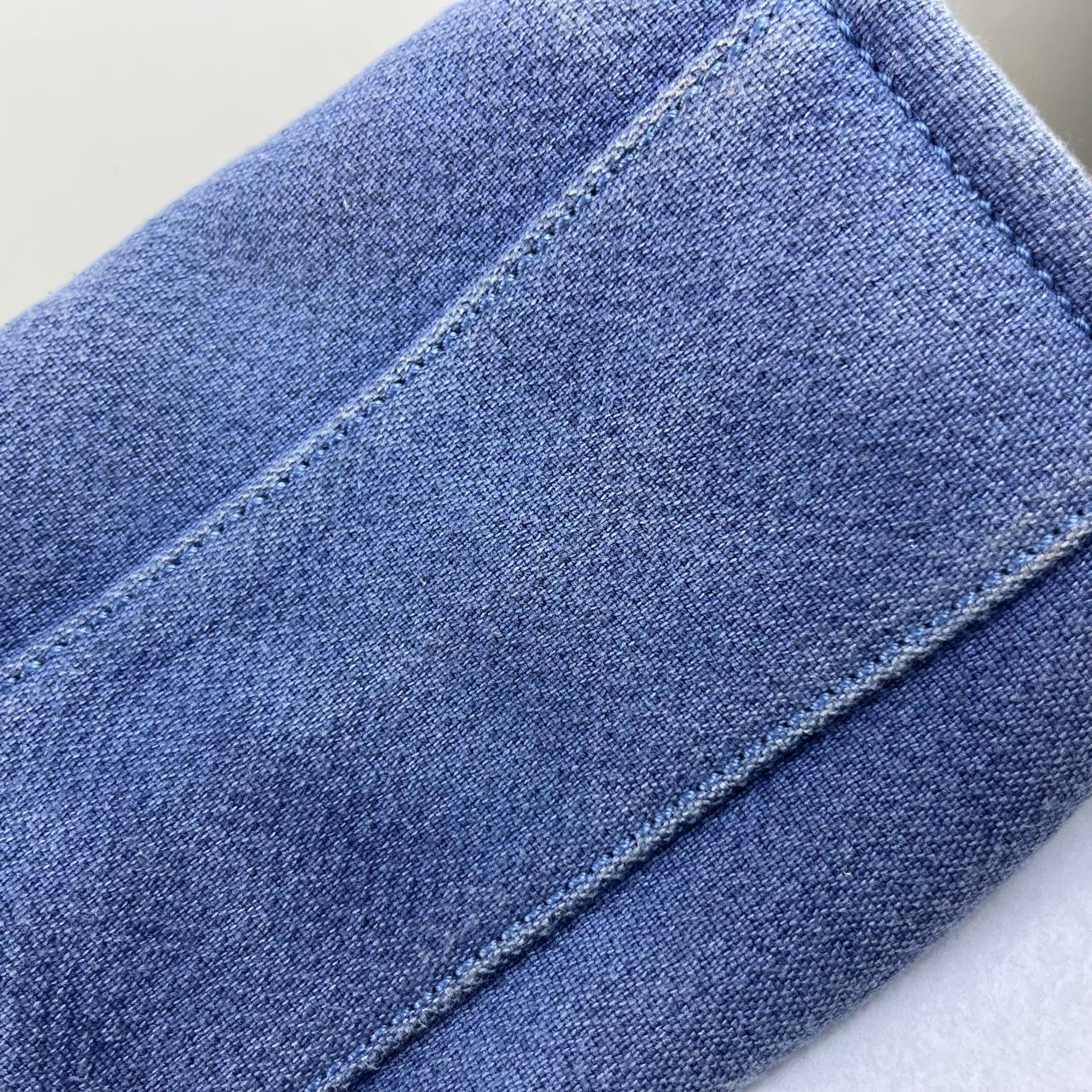 Chanel Deauville Blue – 11"H x 15"L x 6"W