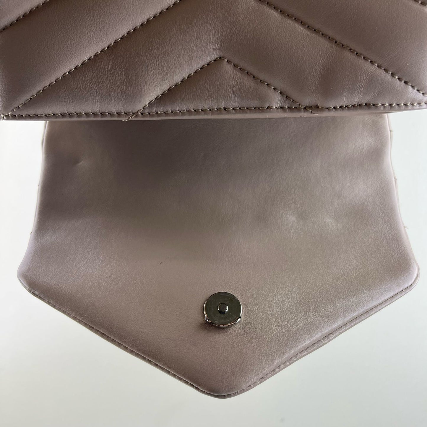 YSL Loulou Toy Leather Small Beige