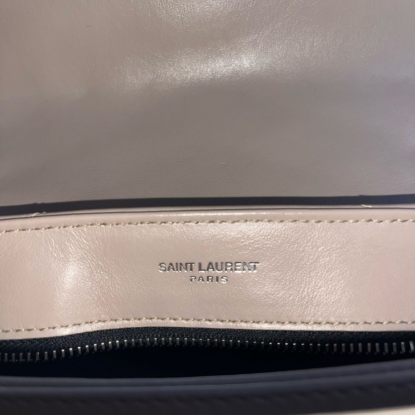 YSL Loulou Toy Leather Small Beige