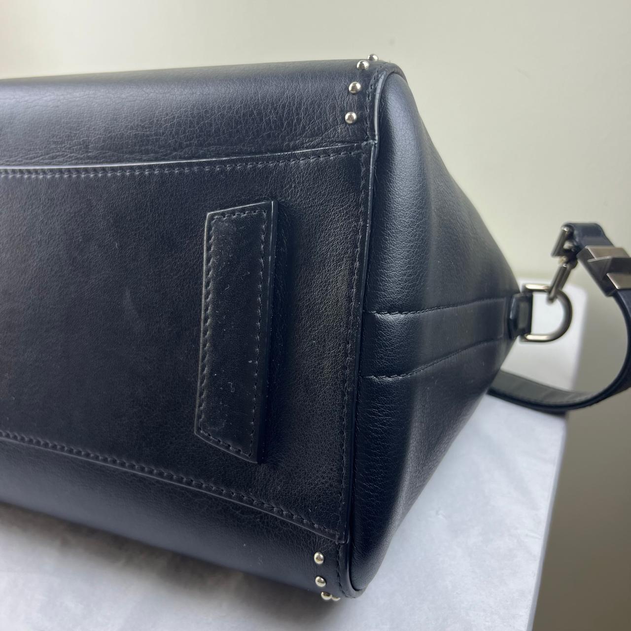 Givenchy Antigona Studded Black – 9.5"H x 13"L x 7.5"W
