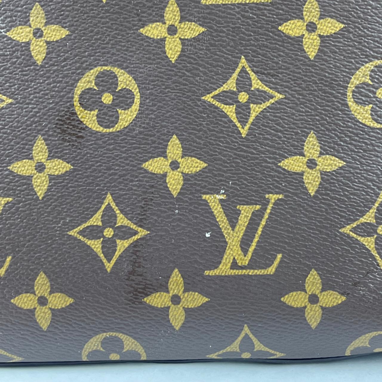 Louis Vuitton NeoNoé Monogram Canvas Red Trims – 10.2"H x 10.2"L x 6.9"W