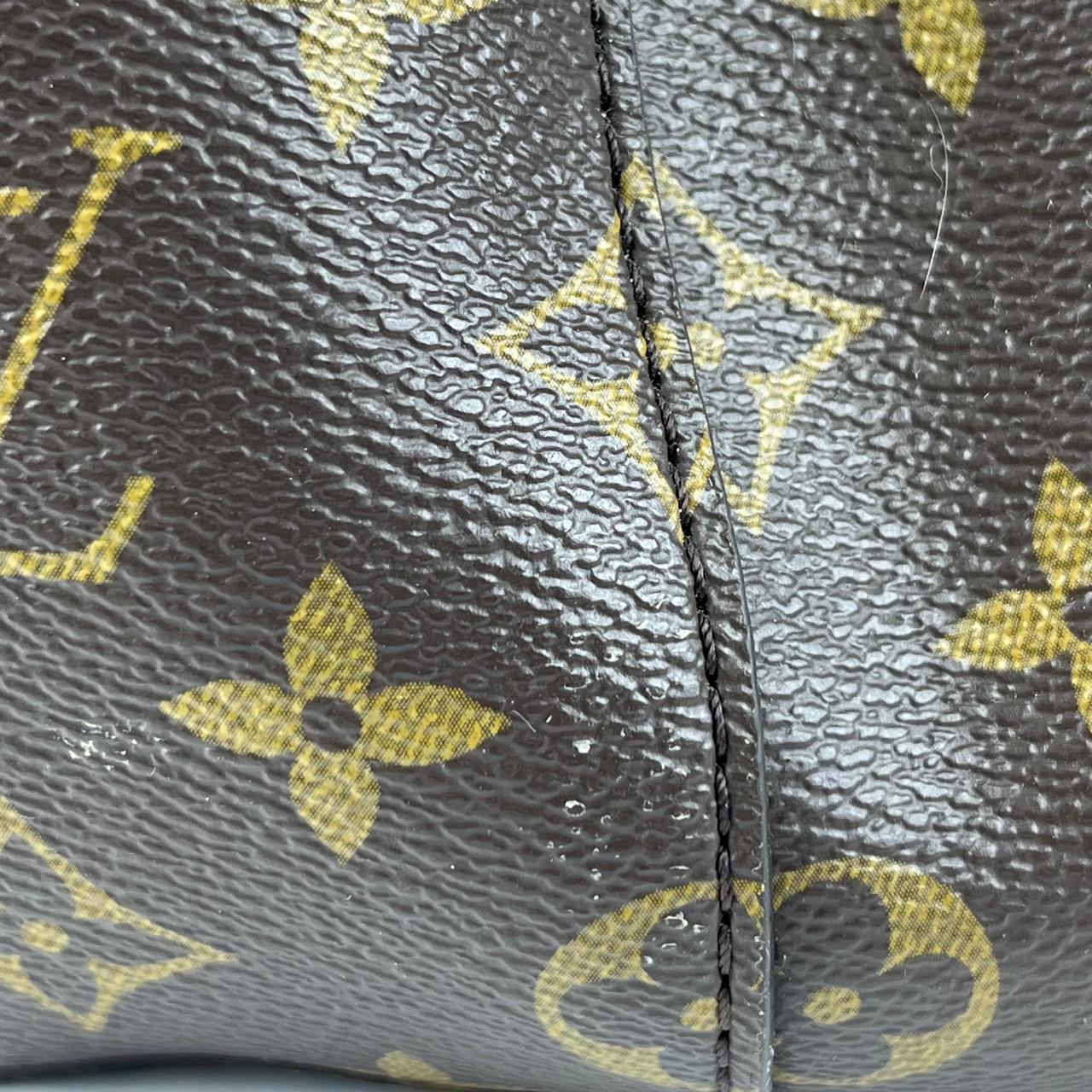 Louis Vuitton NeoNoé Monogram Canvas Red Trims – 10.2"H x 10.2"L x 6.9"W