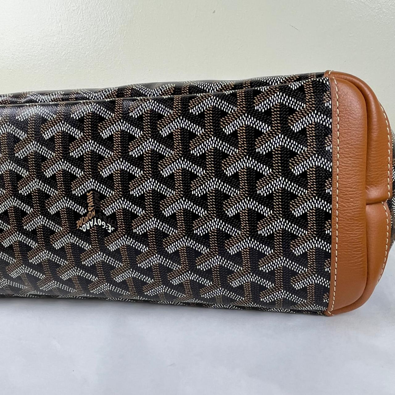 Goyard Artois PM Black & Tan – 9.4"H x 11.8"L x 5.5"W