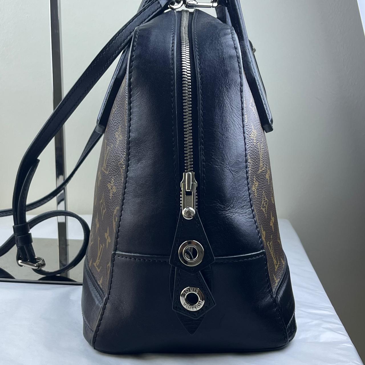 Louis Vuitton Dora Monogram Canvas Black Trims – 8.7"H x 12.6"L x 5.1"W