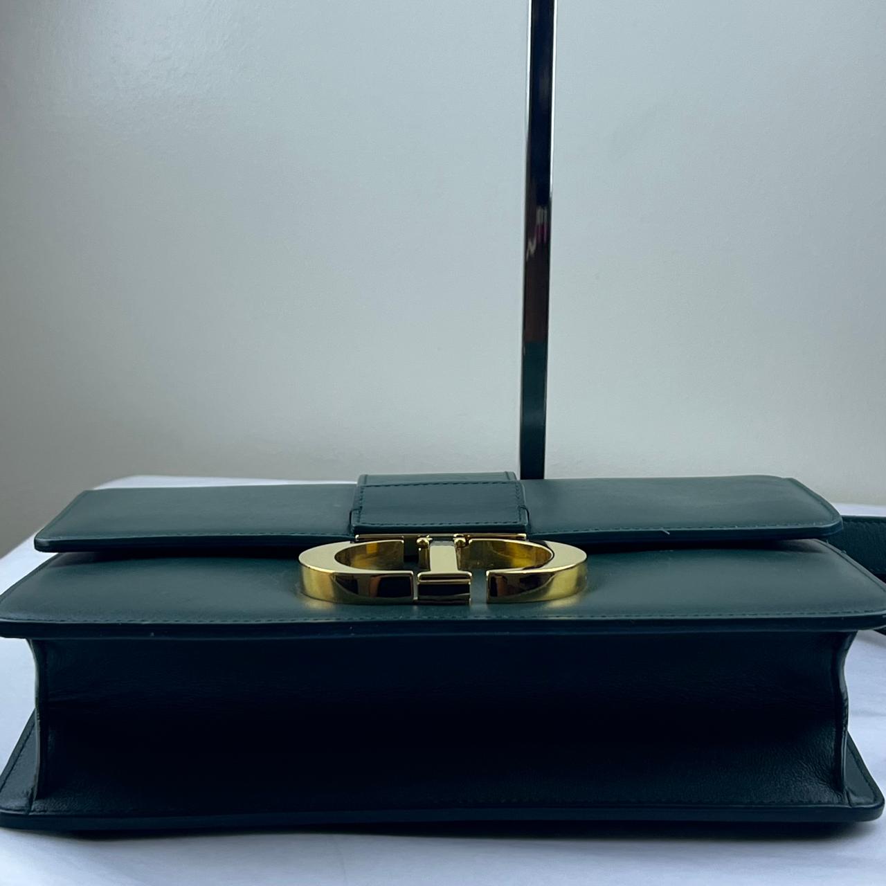 Dior 30 Montaigne Green – 6"H x 9.5"L x 2.5"W