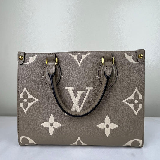 Louis Vuitton OnTheGo PM Monogram Empreinte – 6.3"H x 9.8"L x 4.7"W