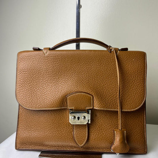 Hermes Sac a Depeches 24 Brown