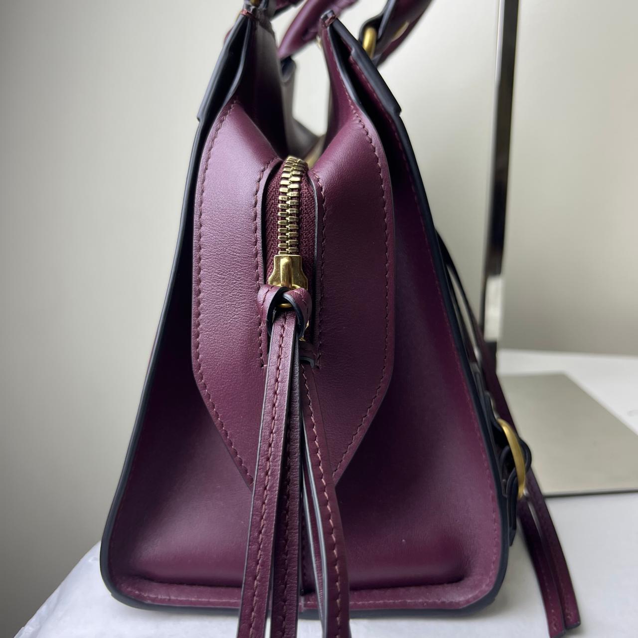 Balenciaga Neo Classic City Burgundy Handbag