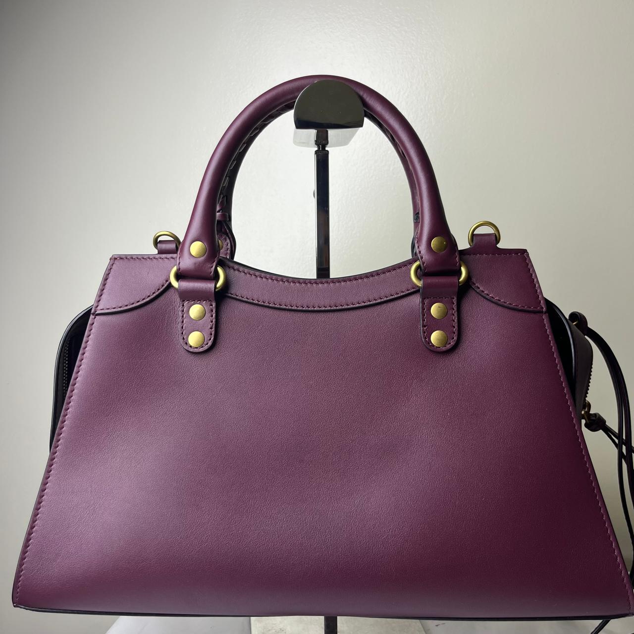 Balenciaga Neo Classic City Burgundy Handbag