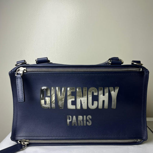 Givenchy Pandora Mettalic Blue