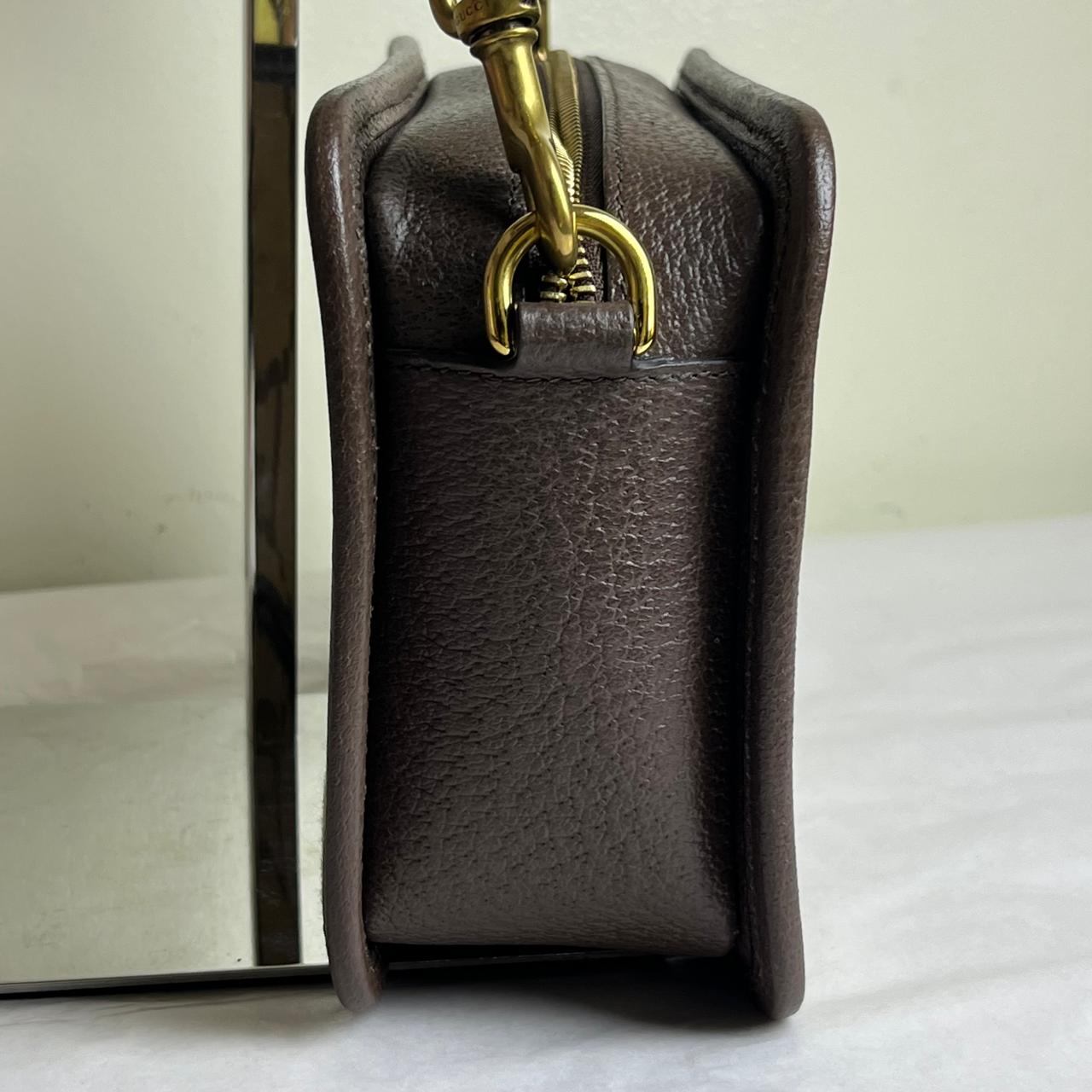 Gucci Jumbo GG Brown Mini Camera Bag