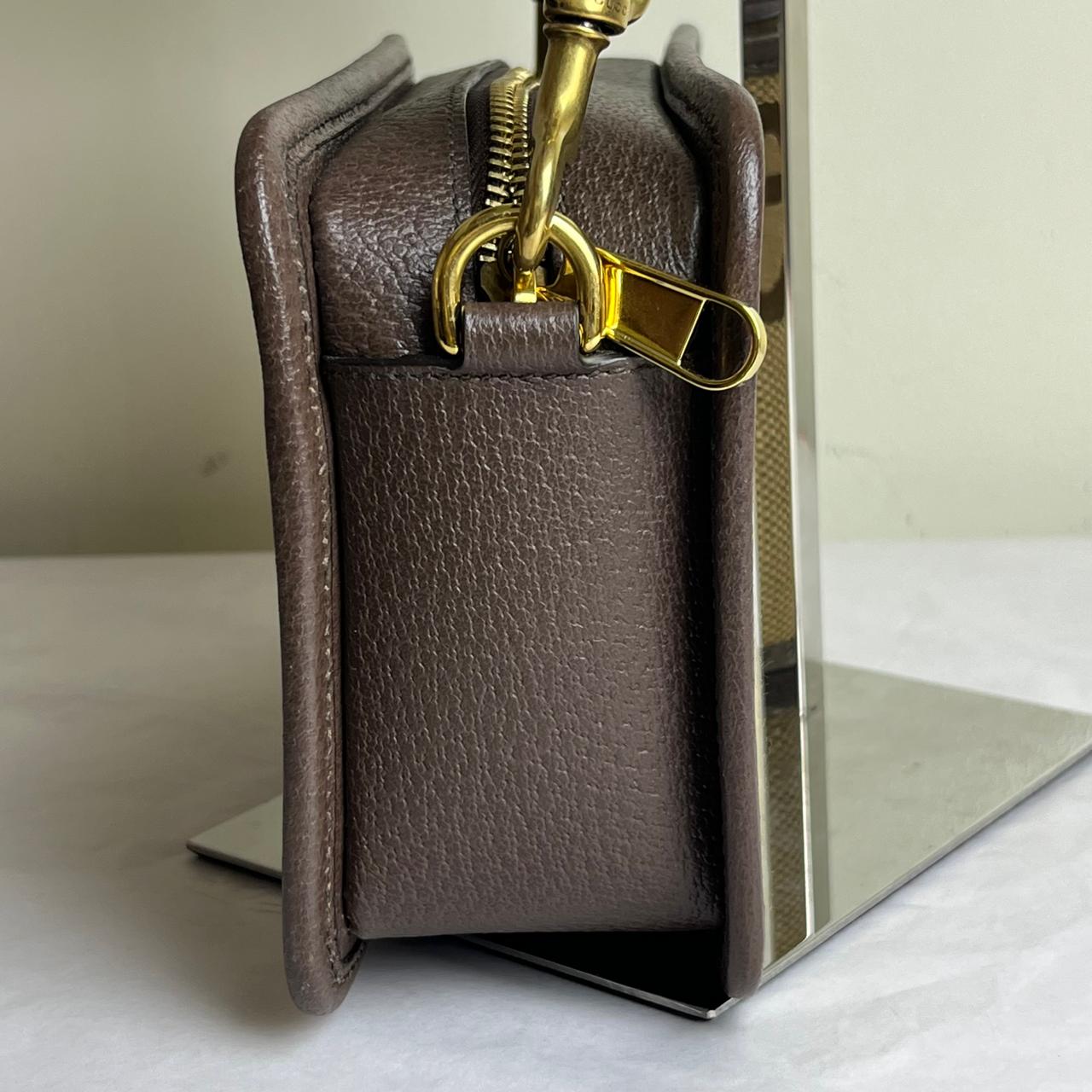 Gucci Jumbo GG Brown Mini Camera Bag