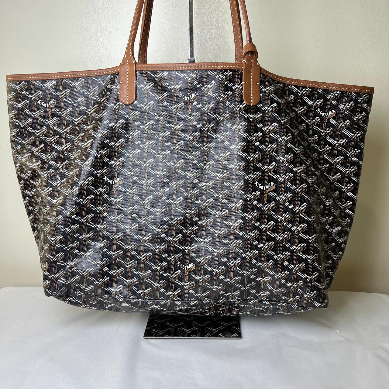 Goyard St. Louis, Black on Brown