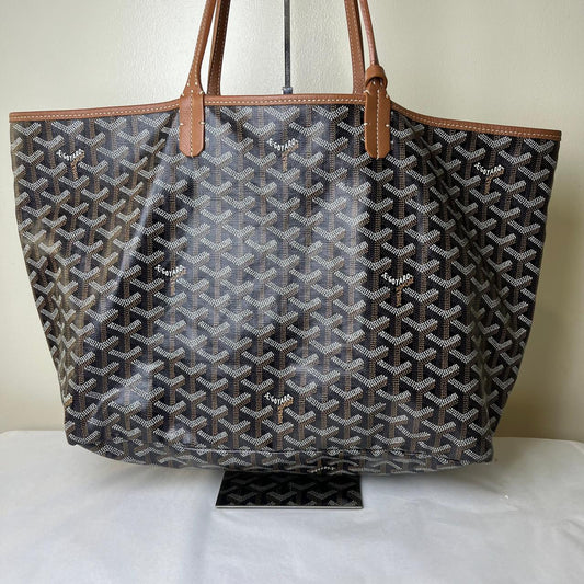 Goyard St. Louis, Black on Brown