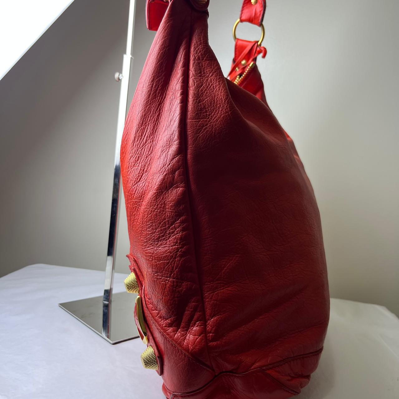 Balenciaga Giant 21 Hobo Red