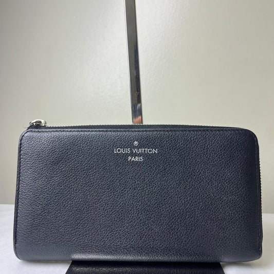 Louis Vuitton	Cachemire Leather Wallet Black