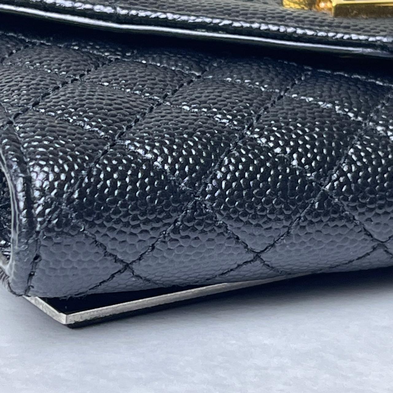 YSL	Envelope Small Wallet Black