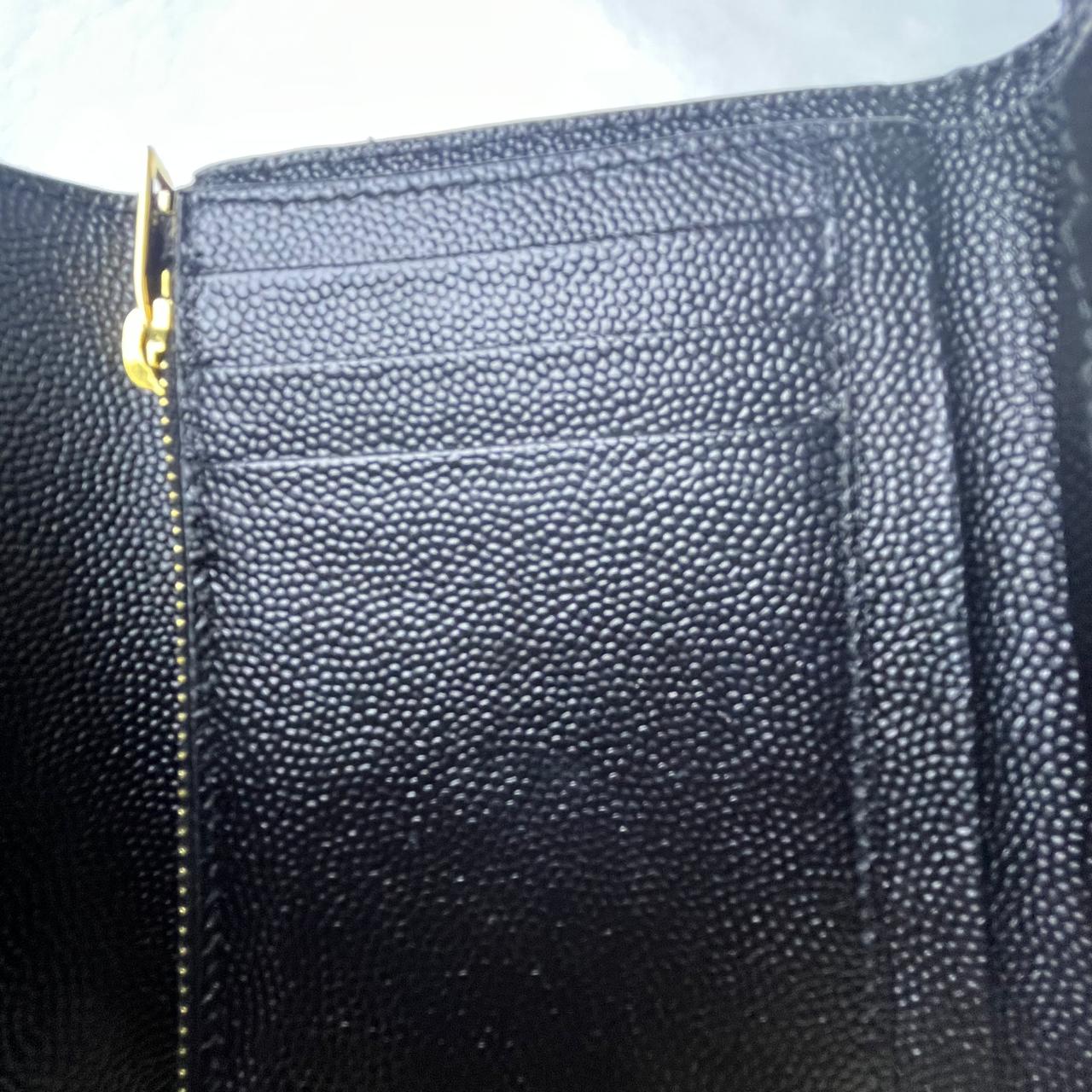 YSL	Envelope Small Wallet Black